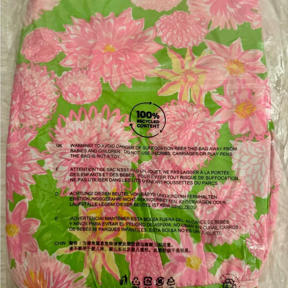 NWT Lilly Pulitzer PARIGI SKORT ROMPER in “Seaside Garden” MSRP $168 sz XL - Picture 7 of 10